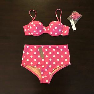 J. Crew Polka Dot Bikini 👙